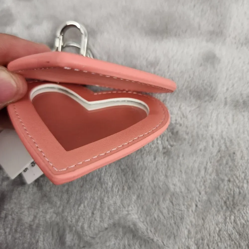 Victoria's‎ Secret Pink Heart Mirror Keychain NWT